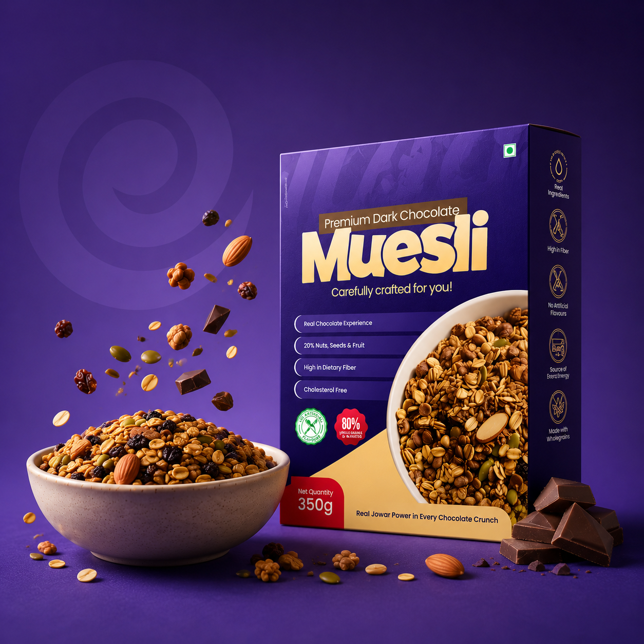 Premium Dark Chocolate Muesli
